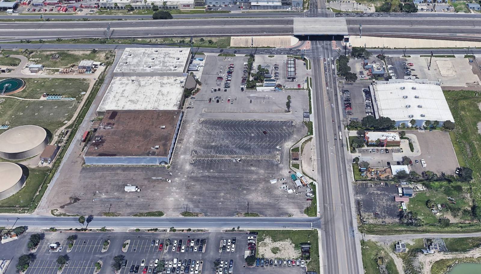 Aerial of 1700 S. 23rd Street in McAllen